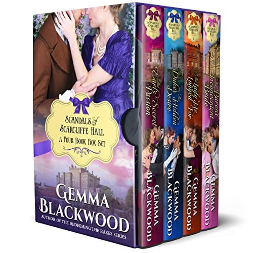 Scandals of Scarcliffe Hall: A Four Book Box Set by Gemma Blackwood