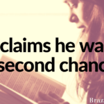 He claims he wants a second chance…